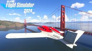 Microsoft Flight Simulator |City Update13: California | PS5 Gameplay 
