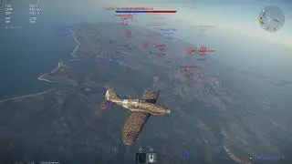 War Thunder ; Re.2001&nbsp;gruppo&nbsp;22 ; enemy shot down😁