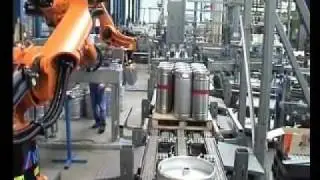 KEG Palettieren und Depalettieren. Lageerkennung mit VMT Kamera System!