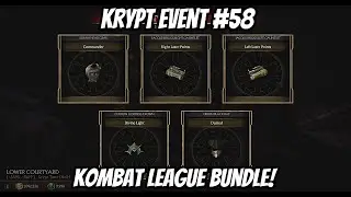 MK11 - Krypt Event #58 - GOLD Kronika Vault Location - Rare Kombat League Gear Bundle! [Guide]