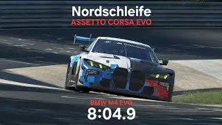 Nordschleife BMW M4 EVO - 8:04.9 - Assetto Corsa EVO