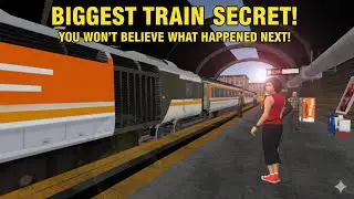Indian Train Simulator Gameplay | Long Route Passenger Train Driving with Realistic Controls