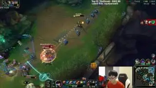 Doublelift Insane 1v2 outplay!