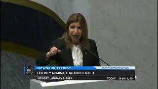 Swearing-In Ceremony for DA Summer Stephan's Second Term