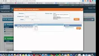 How to Enter in HR Credits into HRCI
