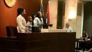 Alicia Bell sworn in as Wayne County Commissioner