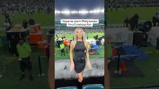 Cowboys fan goes to Eagles Game😅 #nfl #shorts