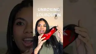 Unboxing Louboutin #shorts #fyp #heels #louboutins #louboutin #unboxing #luxe