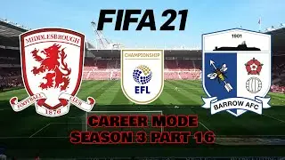 FIFA 21! Title won in style at The Riverside Stadium. EFL Championship Career Mode PART 16.