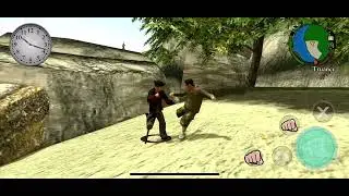 I beat up the secret pirate in Bully