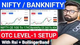 OTC Level-1 Masterclass | With RSI + BB | Option Trading Strategy | Nifty BankNifty | Trading #Rsi