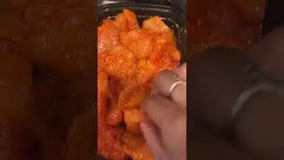 Fried chicken and shrimp  sweet potato rice beans  simple and easy recipe and delicious 🤤 yummy 😋