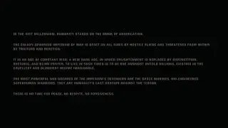 Warhammer 40000: Space Marine 2 intro cutseen