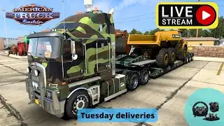 Tuesday deliveries + Real Emergency America Truck Simulator