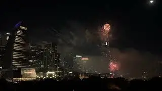 2024 New Year's Eve Austin Downtown Fireworks