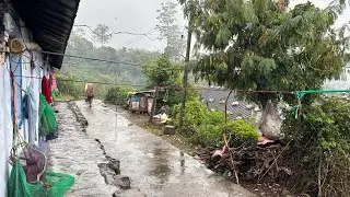 அம்மா ஊரில் செம மழை||munnar heavy rain 
