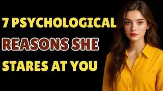 7 Psychological Reasons She Stares at You Then Looks Away - Female Psychology