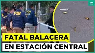 Balacera en Estación Central deja un fallecido: Investigan rencillas entre clubes deportivos
