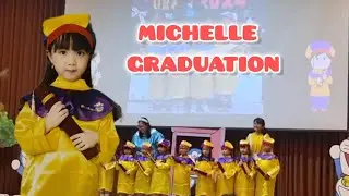 MICHELLE GRADUATION KINDERGARTEN #cielcia #michellevechia #cielciafamily #lulussekolah