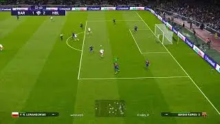 eFootball PES 2021. Barcelona - Hyper Bulls (Poland), online match