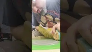 sometimes I help a student with a piece #asmr @DiamondCoreTools @islandpotterystudio5800