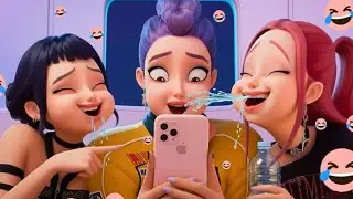 BEST Funny Reactions 🤣🤣 With Rumi Mira and Zoey &mdash; Kpop Demon Hunters
