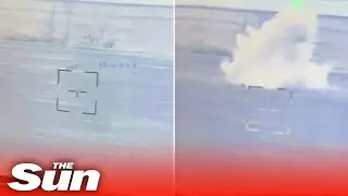 Fleeing Russian troops are &lsquo;hit by their own guided missile' in fatal error