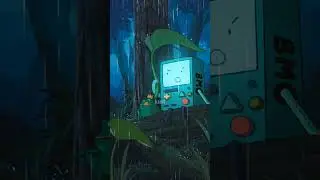 BMO sings Rises the Moon #adventuretime #bmo #2danimation