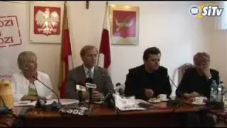 Łódź Crazy Day konferencja u Włodzimierza Tomaszewskiego