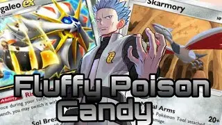Fluffy Poison Candy 🏹 - Pokemon TCG Pocket #cyrus #solgaleo #skarmory
