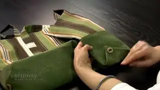 20/24   Sewing the Side Seams of the Tote Bag Shell