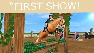 &ldquo;FIRST SHOW! Hailey & Golden Blaze Take On a 13-Jump Course/ SSO RRP/