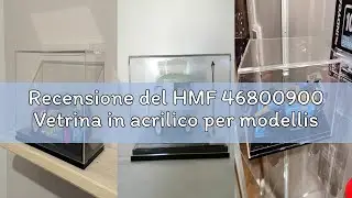 Recensione del HMF 46800900 Vetrina in acrilico per modellismo, statuette e altri oggetti Trasparent