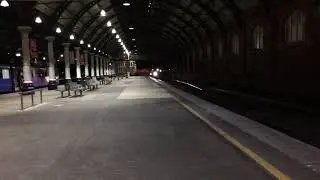 318257 passing Darlington working the 5S20 Doncaster West Yard to Shields T.M.D.