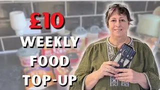 Realistic £10 Grocery Top-Up | Cheap Work Lunches on a Budget