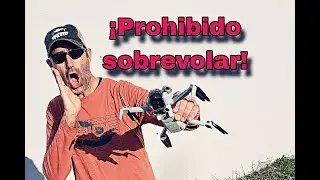 🔴Prohibido volar con drone por encima de edificios. vuelo en ciudad con drone menor de 250 gramos
