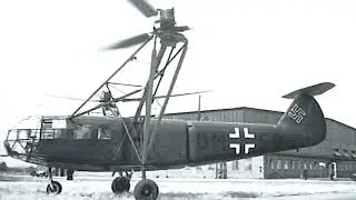 Focke-Achgelis 223 Dragon | Первый в мире транспортный вертолёт