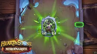 9 minutes of Mercenaries Gameplay - Hearthstone's New Game Mode Expansion #2