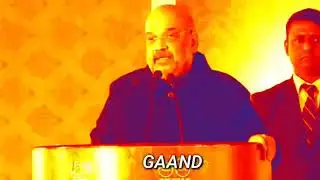 Amit Shah funny abuse 😂😂, trolling over - Gaand gawani PADI thi