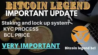 Bitcoin legend new update, staking and lockup process, kyc verification #bitcoin #bitcoinlegend