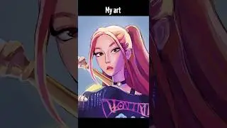 POV: you&rsquo;re not the only artist in the family 😓 #art #trend #kpopdemonhunters #idiyaart