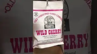 Wild cherry hard old fashion candies #shorts #uf #claeys #candy #oldfashioncandy