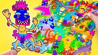 Дикие приключения Сэма в джунглях! 🐍🦜 Превратились в головоломку?!