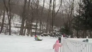 Sled Riding with the Four Wheeler 2007.mp4