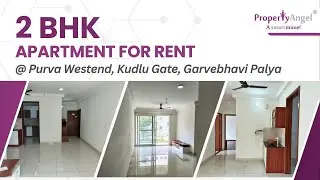 2 BHK Apartment for Rent in | Kudlu Gate, Bangalore | Purva Westend | PropertyAngel (8799)