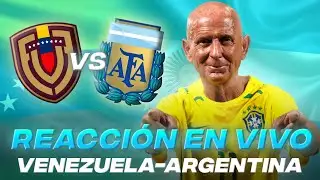 OSVALDO REACCIONA A ARGENTINA vs VENEZUELA