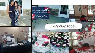 Weekend Vlog!!!! Working as a Cater/Wedding Planner and Host, Marriage is HARD WORK!!!