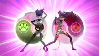 Multinoir & Multibug Marinette Dupain-Cheng Transformation From Miraculous Ladybug