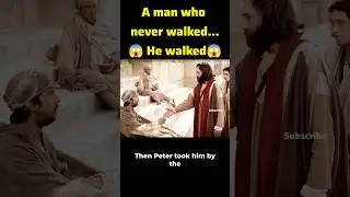 😱 Miracle Life changing Miracle😱 In The Bible John and Peter in Jesus Name #backtothebible #jesus