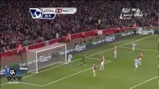 Arsenal vs Man city 0-2 2013 All Goals & Highlights 13/01/2013 FULL HD